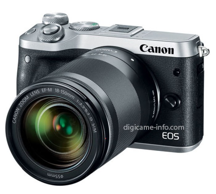 Lekkisid tulevase Canoni hübriidkaamera EOS M6 tootefotod