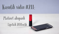 Kasulik vidin #211: Platinet akupank Lipstick 2600mAh