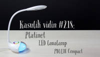 Kasulik vidin #218: Platinet LED laualamp PDLQ10 Compact