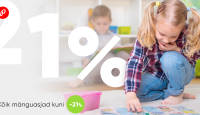 Lastekaitsepäev viib veebikaubamaja mänguasjade valiku hinnad veelgi alla