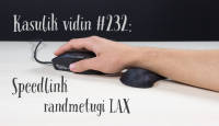 Kasulik vidin #232: Speedlink randmetugi LAX