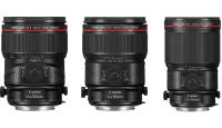 Canon tutvustas kolme tilt-shift makroobjektiivi: TS-E 50mm, 90mm ning 135mm
