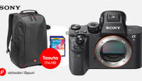Ükskõik millise Sony a7 kaamera ostuga kaasa 115€ kingitus!