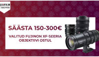 KUNI 22. JAANUAR: valitud Fujinon XF-seeria objektiivid on kuni -300€
