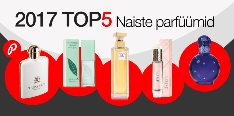 Photopointi TOP 5 – enim ostetud naiste parfüümid aastal 2017