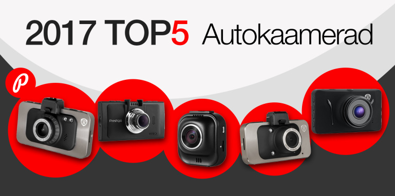Photopointi TOP 5 – enim ostetud autokaamerad aastal 2017