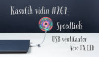 Kasulik vidin #269: Speedlink USB ventilaator Aero FX LED
