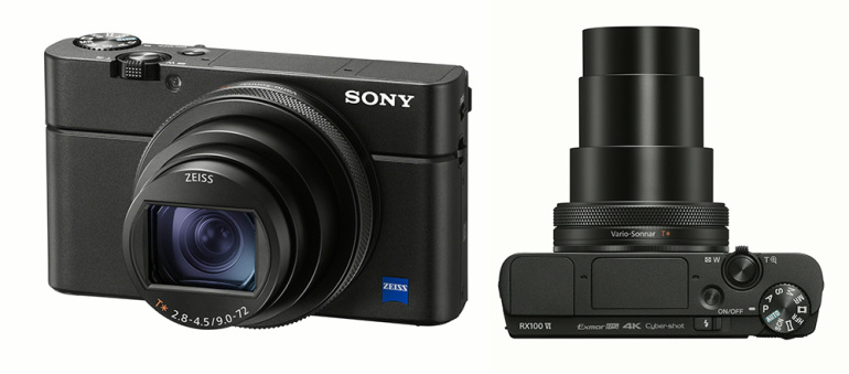 Sony RX100 VI kompaktkaamera tuleb 24-200mm suumobjektiivi, ülikiire autofookuse ja puuteekraaniga