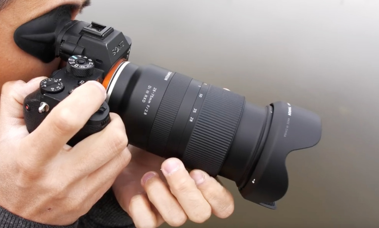 Dpreview videoülevaade Sony hübriidkaameratele mõeldud Tamron 28-75mm f/2.8 objektiivist