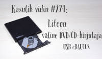 Kasulik vidin #274: Liteon väline DVD/CD-kirjutaja USB eBAU108