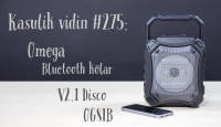 Kasulik vidin #275: Omega Bluetooth kõlar V2.1 Disco OG81B