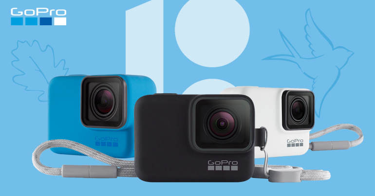 GoPro Hero seikluskaameraga saad iseseisvuse taastamise päeva puhul sinimustvalge kingituse