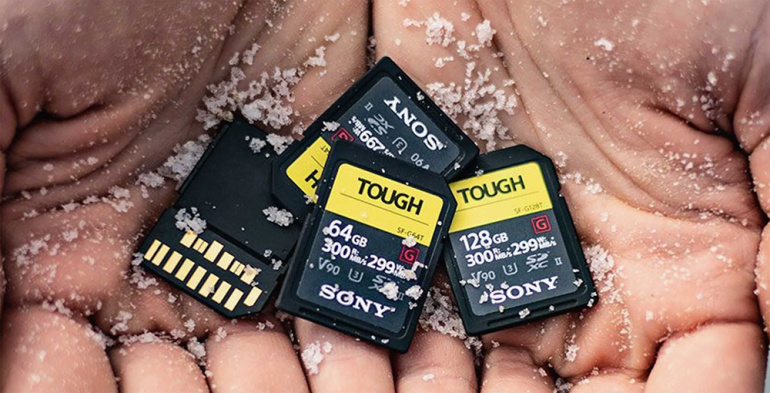 Sony tutvustas maailma vastupidavaimat ja kiireimat SD kaarti