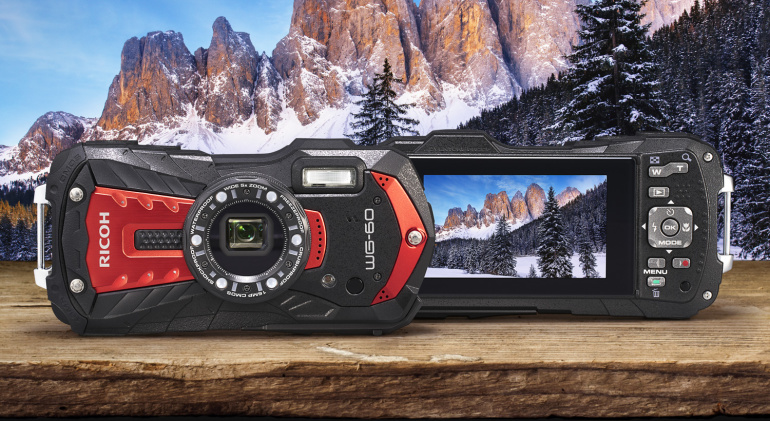 Nüüd saadaval: vee- ja põrutuskindel kompaktkaamera Ricoh WG-60