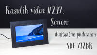 Kasulik vidin #297: Sencor digitaalne pildiraam SDF 732BK