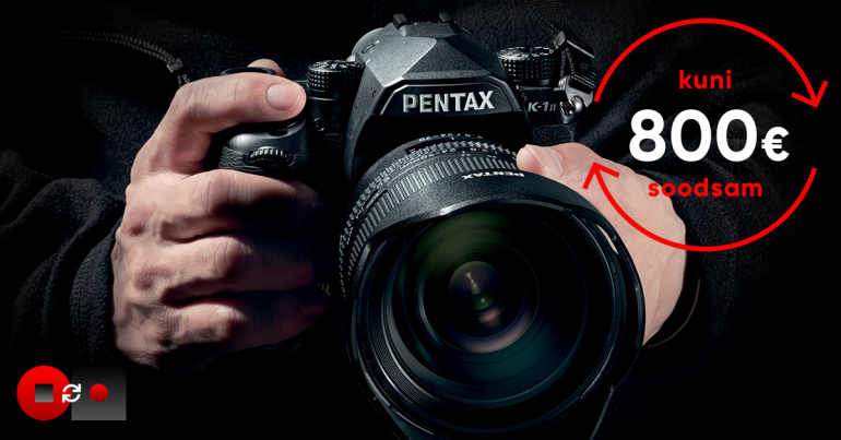 Saada enda vana Pentax digipeegel pensionile ja võta asemel Pentax K-1 II
