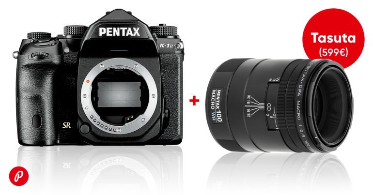 Pentax K-1 II peegelkaamera ostul saad 599€ suuruse kingituse