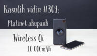 Kasulik vidin #309: Platinet akupank Wireless Qi 10 000mAh