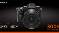 Too oma vana digikaamera meile ja Sony a9 on Sulle veel 300€ soodsam