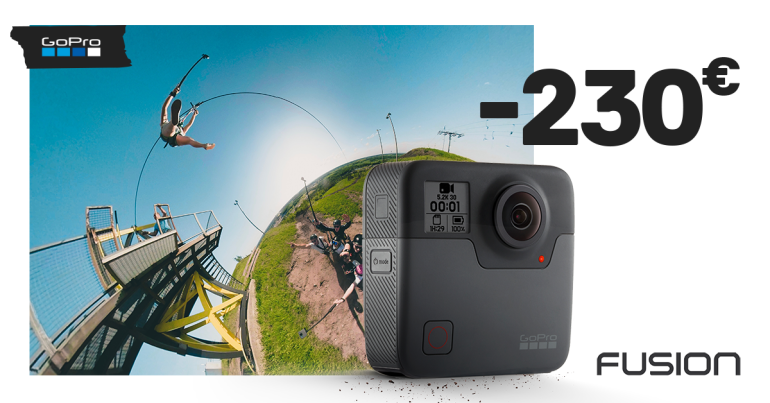 LÕPUMÜÜK: GoPro Fusion 360° kaamera on lausa 230€ odavam