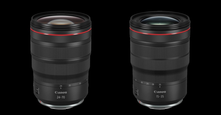 Nüüd saadaval: Canon RF 15-35mm ja 24-70mm (F2,8) objektiivid EOS R-sarja hübriidkaameratele
