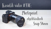 Kasulik vidin #336: Photopoint objektiivikork Snap 58mm