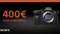 Too vana täiskaader- või keskformaatkaamera meile ja uus Sony a7R IV on sulle -400€ + kingitus!