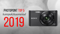 Photopoint TOP 10: enim ostetud kompaktkaamerad aastal 2019