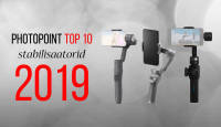 Photopoint TOP 10: enim ostetud videostabilisaatorid aastal 2019