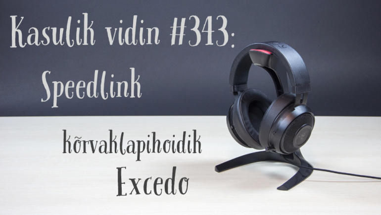 Kasulik vidin #343: Speedlink kõrvaklapihoidik Excedo