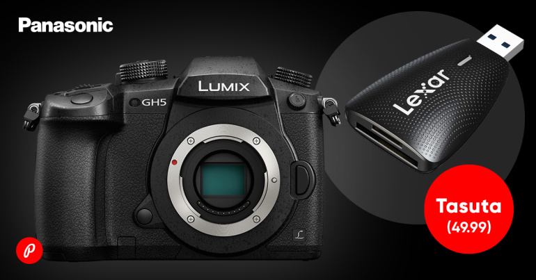 Panasonic Lumix GH5 hübriidkaamera on 150-319€ soodsam + ostul väärt kingitus