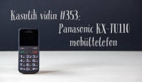 Kasulik vidin #353: Panasonic KX-TU110 mobiiltelefon