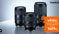 Osta Tamron 17-28mm või 28-75mm RXD objektiiv Sonyle ja osaled 1499€ auhinna loosis