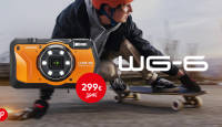 Purunematu Ricoh WG-6 kaamera on 100€ soodsam