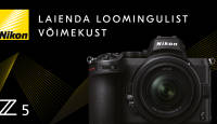 KUNI 30 MÄRTS: Nikon Z5 täiskaader hübriidkaamera on 150-170€ soodsam