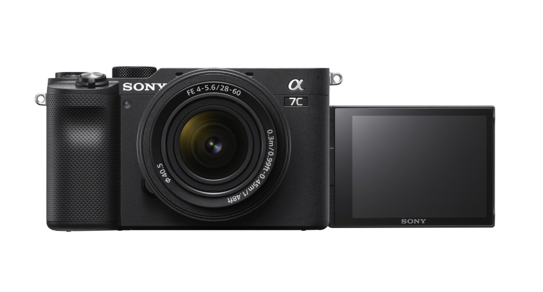 Sony a7c täiskaader hübriidkaamera