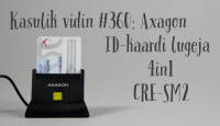 Kasulik vidin #360: Axagon ID-kaardi lugeja 4in1 CRE-SM2