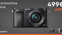 Sony a6000 +16-50mm Kit on müügil fantastilise soodushinnaga