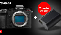 Panasonic Lumix S5 ostul tasuta lisaaku ja fiksobjektiiv kõigest 100€