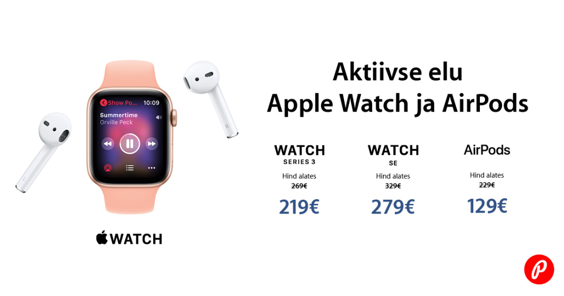 Apple Watch ja Apple Airpods