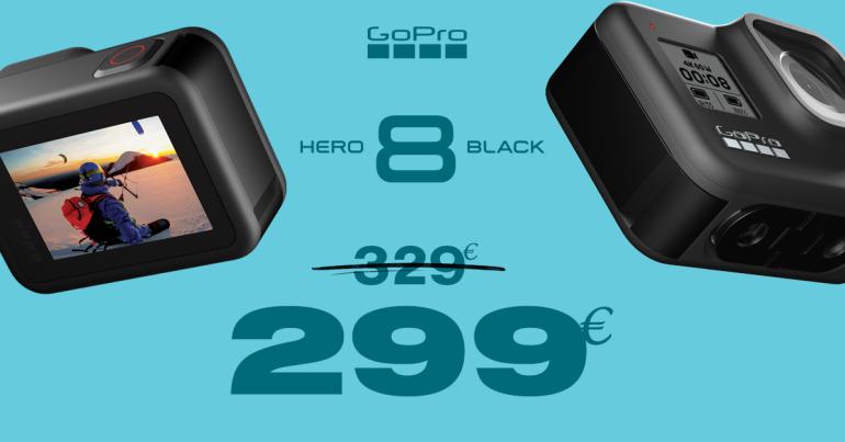 Kõigekindel GoPro HERO8 Black kaamera on müügil võrratu soodushinnaga