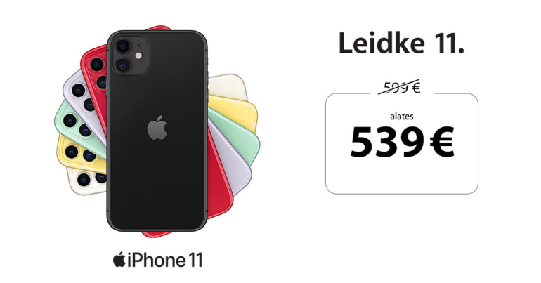 Apple iPhone 11 on müügil kevadise soodushinnaga