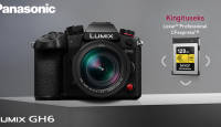 Panasonic Lumic GH6 on -200€ ja ostul saad kingituseks Lexar CFexpress mälukaardi