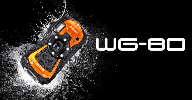 Ricoh WG-80 on veekindel kaamera, mis on mõeldud seiklusteks