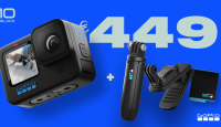GoPro HERO10 Black erikomplekt on lausa 150€ soodsam