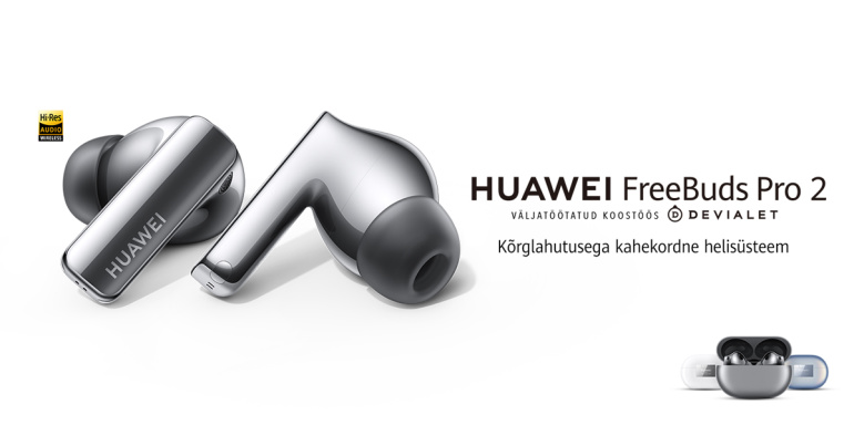 Soodushinnaga Huawei FreeBuds Pro 2 abil kõlab kõik paremini kui kunagi varem