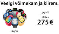 Võimekas Apple Watch SE 2 nutikell on müügil võrratu soodushinnaga
