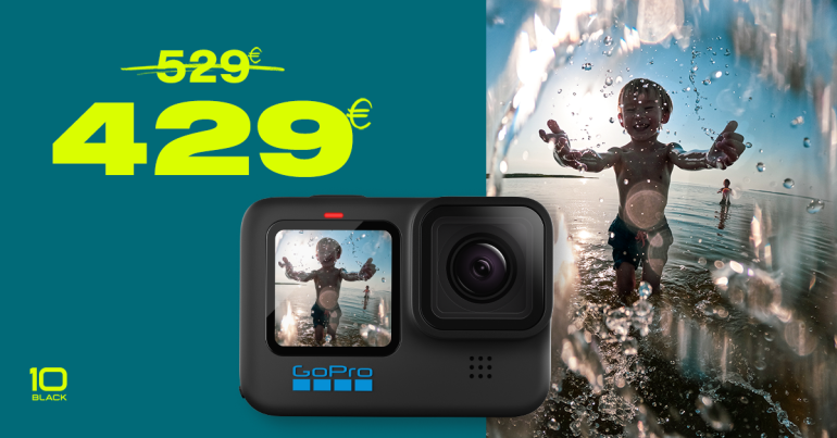 Seikluskaamerate kunn GoPro HERO10 Black on müügil suvise soodushinnaga