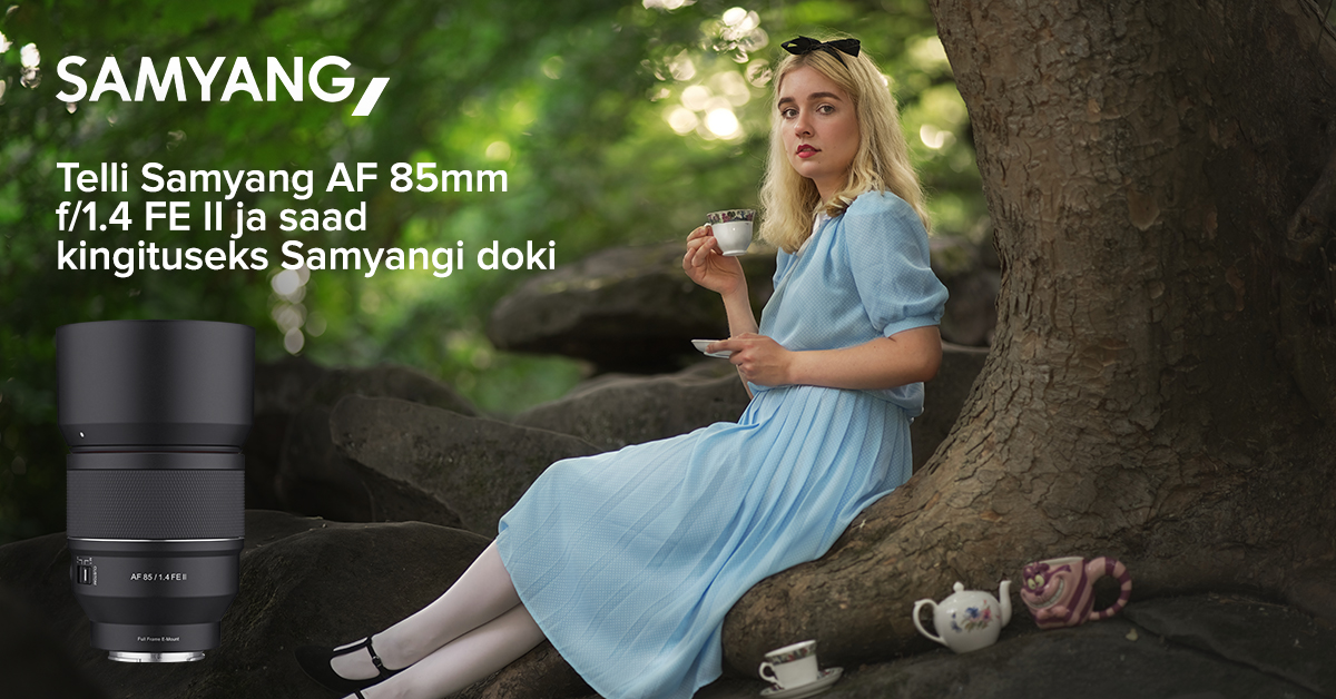Samyang AF 85mm f/1.4 FE II objektiiv Sonyle
