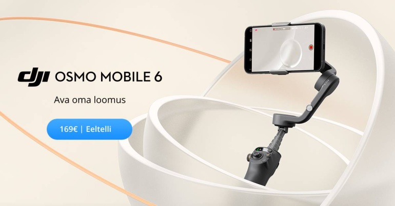 DJI Osmo Mobile 6 aitab avada loomuse ja selle videole püüda värinavabalt